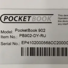 🛍 Аккумулятор для POCKETBOOK Pro 902, 1100mAh