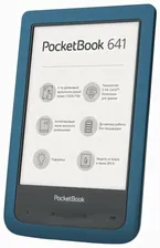 Электронная книга PocketBook 641 Aqua 2 лазурный