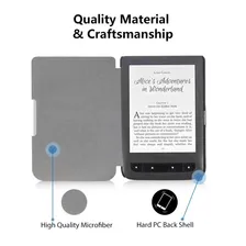 Магнитный чехол для Pocketbook 614 /624 /626, 626 Plus, чехол для электронной книги Pocketbook Basic Touch Lux Auto Sleep Funda