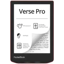 Электронная книга PocketBook 634 Verse Pro, красный (PB634-3-WW)