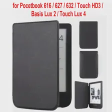 Тонкий магнитный смарт-чехол для Pocketbook 627 616 632 633 Touch Lux 4 Touch HD 3/Basic Lux 2 Cover