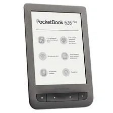 Электронная книга PocketBook 626 Plus, серая