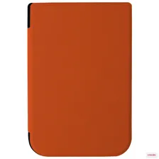 Чехол-обложка футляр MyPads для PocketBook 631 Plus Touch HD 2 тонкий с магнитной застежкой оранжевый