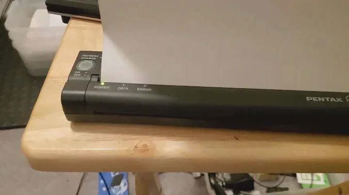 Brother/Pentax Pocketjet 3 Plus Bluetooth printing test PJ-563
